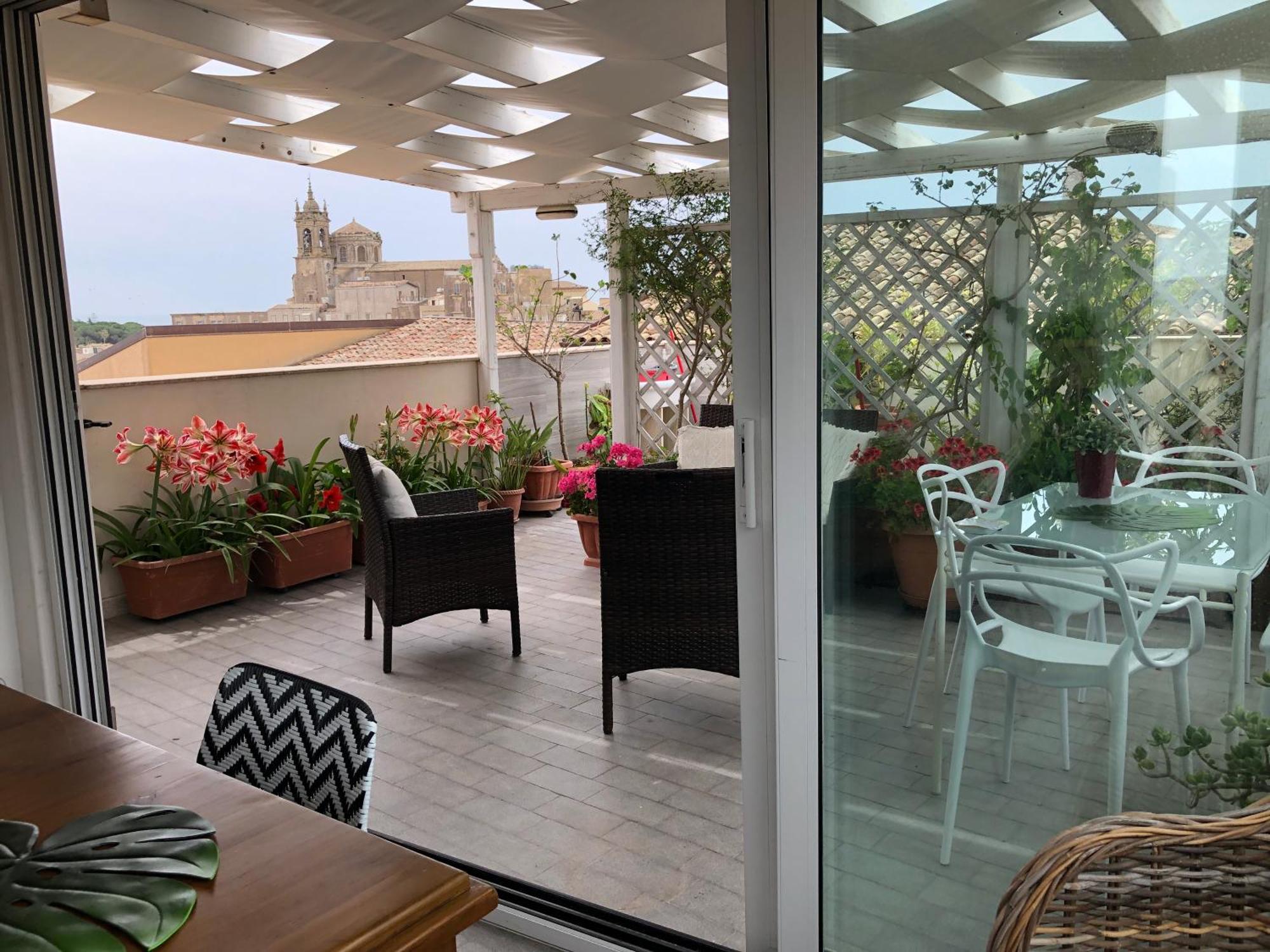 Attico Da Rosa Con Vista Spettacolare A 360 Gradi Appartement Caltagirone Buitenkant foto